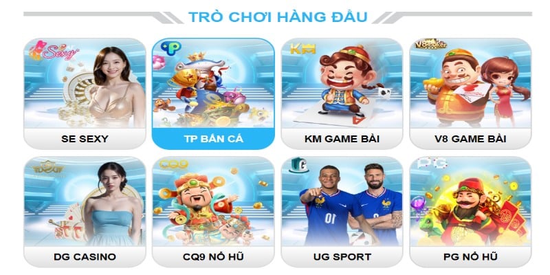 Kho game của nhà cái phong phú, đa dạng